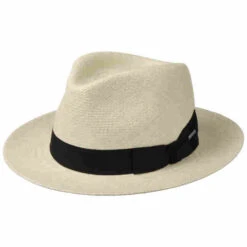 Valeco Fedora Panamastrohhut By Stetson