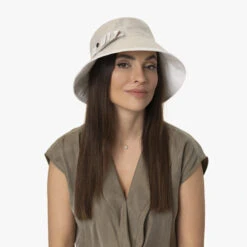 Dotted Edge Leinenhut By Lierys